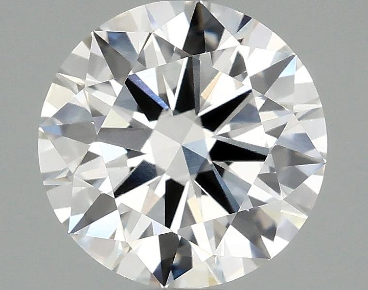 1.9 Carat Round Shaped Excellent Cut VVS2 IGI Certified Lab Grown Diamond