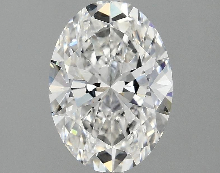1.54 Carat Oval Shaped Ideal Cut VVS2 IGI Certified Lab Grown Diamond