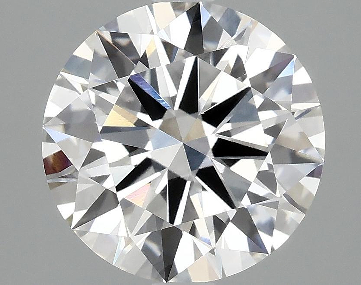 2.05 Carat Round Shaped Ideal Cut VVS2 IGI Certified Lab Grown Diamond