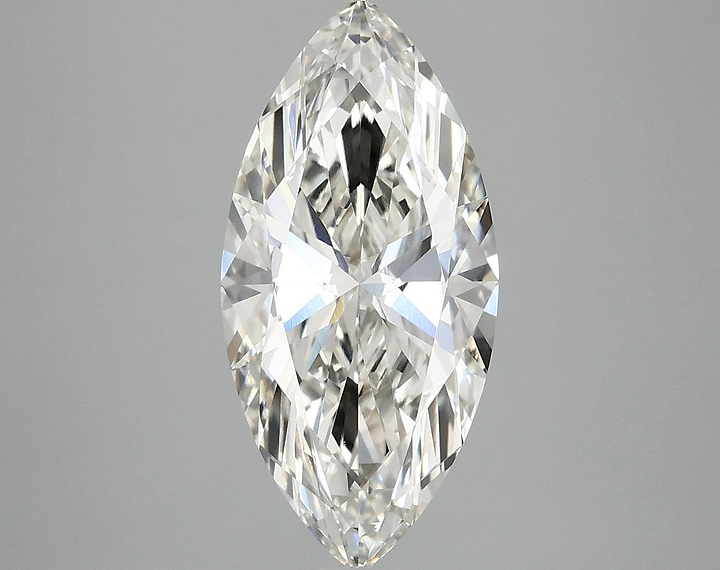 2.89 Carat Marquise Shaped Excellent Cut VVS2 IGI Certified Lab Grown Diamond