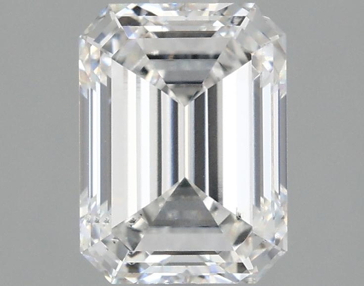 2.01 Carat Emerald Shaped Excellent Cut SI1 IGI Certified Lab Grown Diamond