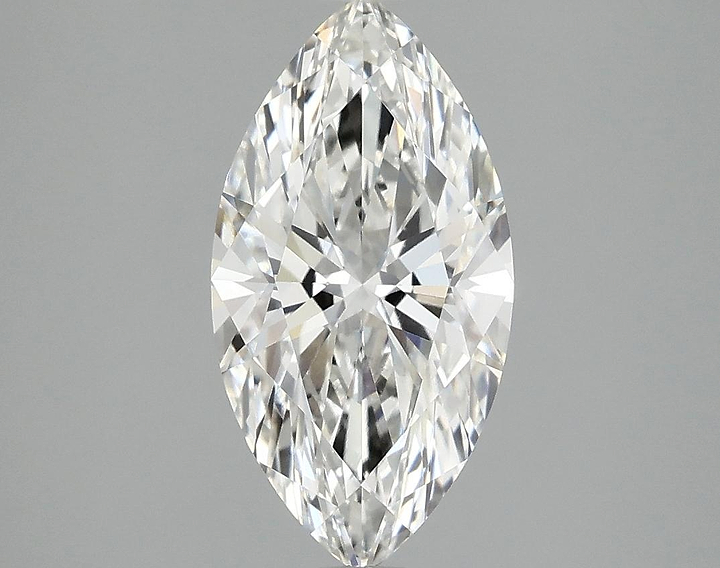 2.1 Carat Marquise Shaped Ideal Cut VS1 IGI Certified Lab Grown Diamond