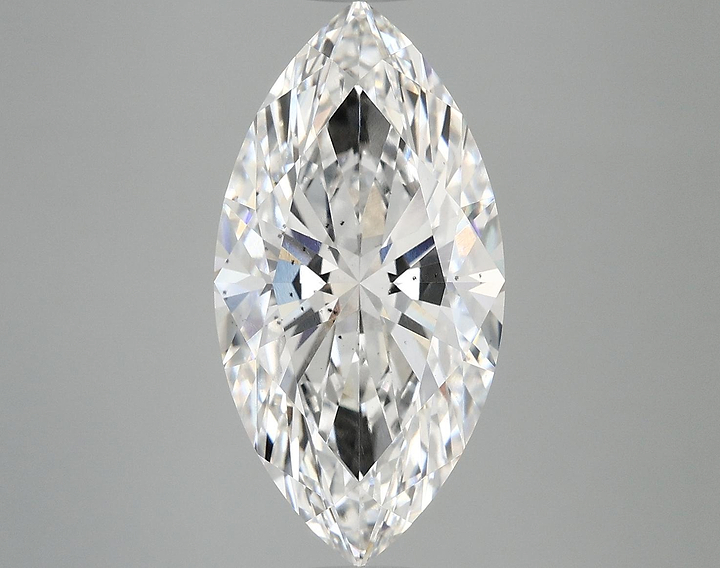 5.08 Carat Marquise Shaped Ideal Cut SI1 IGI Certified Lab Grown Diamond