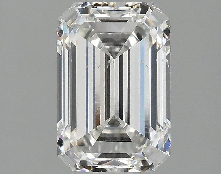 2.16 Carat Emerald Shaped Excellent Cut SI1 IGI Certified Lab Grown Diamond