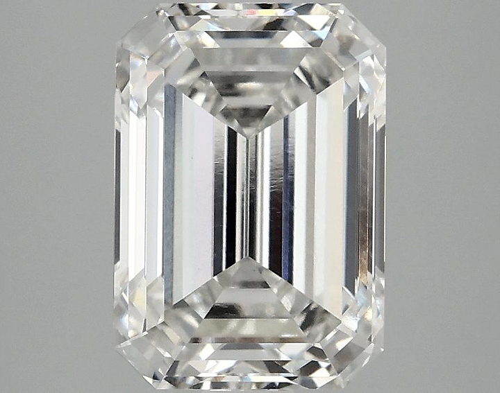3.09 Carat Emerald Shaped Ideal Cut VS1 IGI Certified Lab Grown Diamond