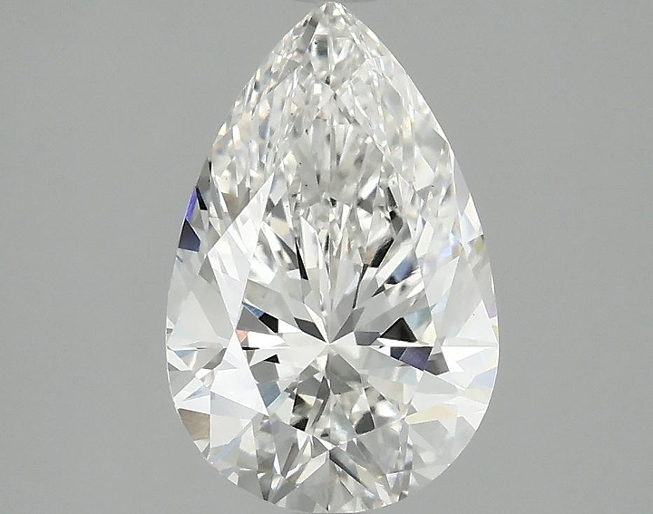 2.09 Carat Pear Shaped Ideal Cut VS1 IGI Certified Lab Grown Diamond