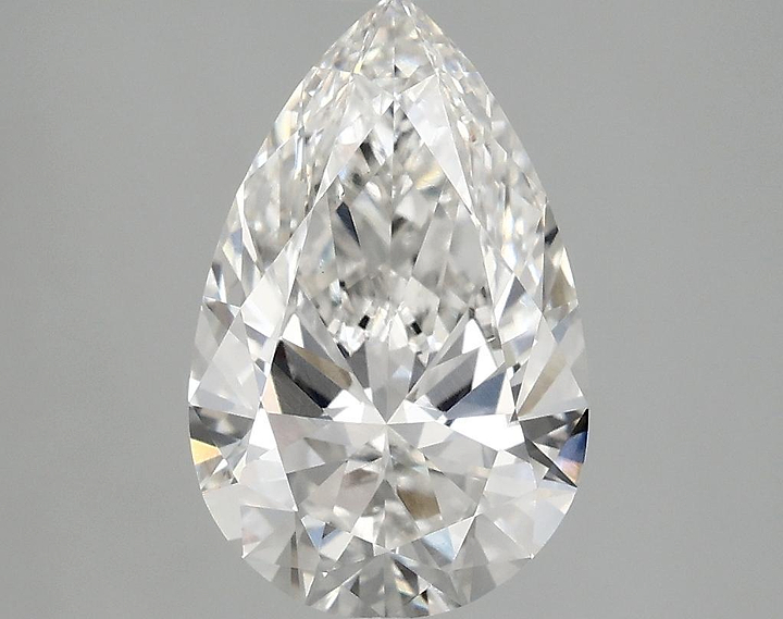 2.0 Carat Pear Shaped Ideal Cut VVS2 IGI Certified Lab Grown Diamond