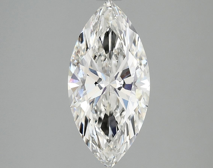 2.09 Carat Marquise Shaped Excellent Cut VS1 IGI Certified Lab Grown Diamond