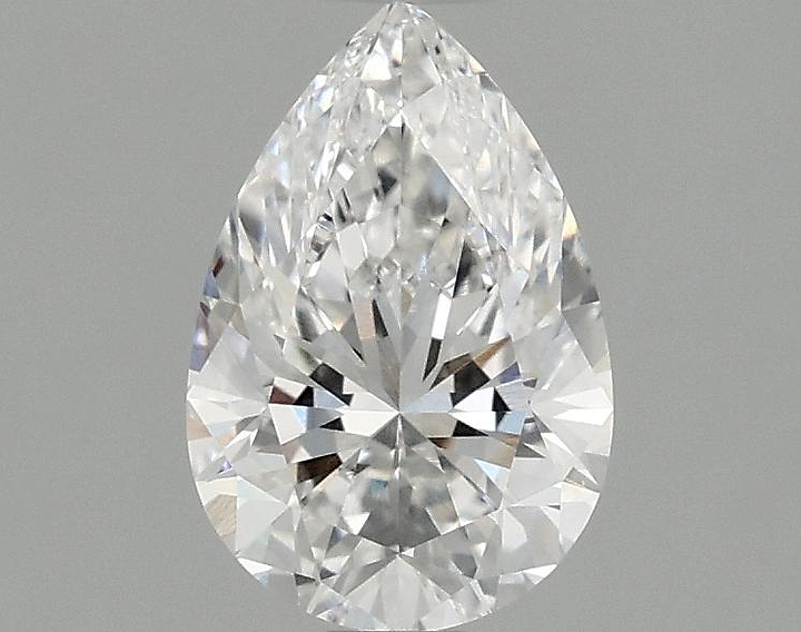 1.09 Carat Pear Shaped Excellent Cut VVS2 IGI Certified Lab Grown Diamond