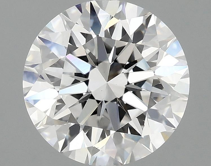 2.06 Carat Round Shaped Excellent Cut VS1 IGI Certified Lab Grown Diamond