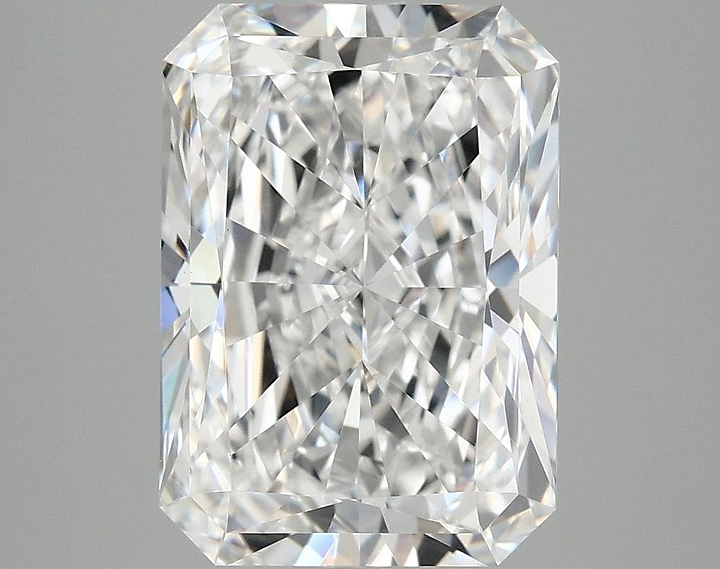 4.08 Carat Radiant Shaped Ideal Cut VVS2 IGI Certified Lab Grown Diamond