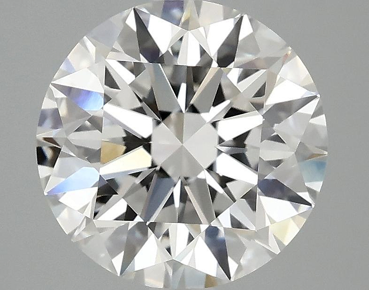3.07 Carat Round Shaped Ideal Cut VVS2 IGI Certified Lab Grown Diamond