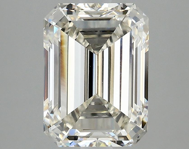 3.01 Carat Emerald Shaped Excellent Cut VVS2 IGI Certified Lab Grown Diamond