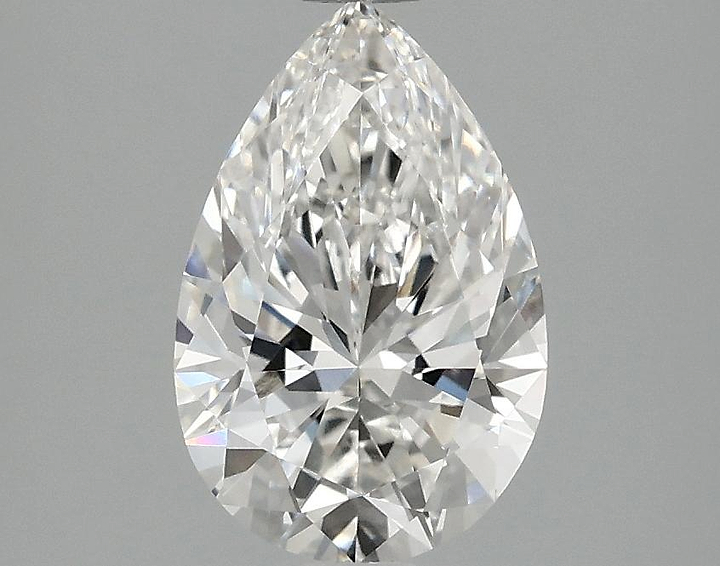 1.54 Carat Pear Shaped Excellent Cut VVS2 IGI Certified Lab Grown Diamond