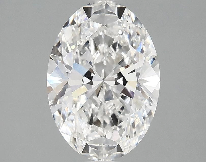 1.59 Carat Oval Shaped Ideal Cut VVS2 IGI Certified Lab Grown Diamond