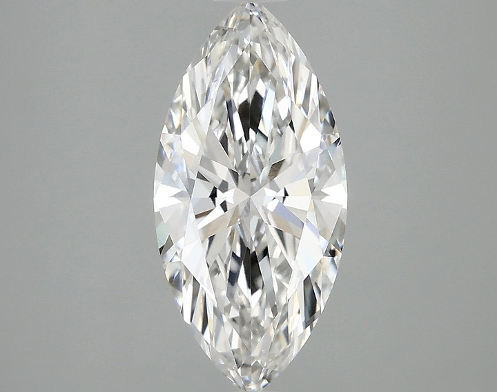 1.98 Carat Marquise Shaped Excellent Cut VVS2 IGI Certified Lab Grown Diamond