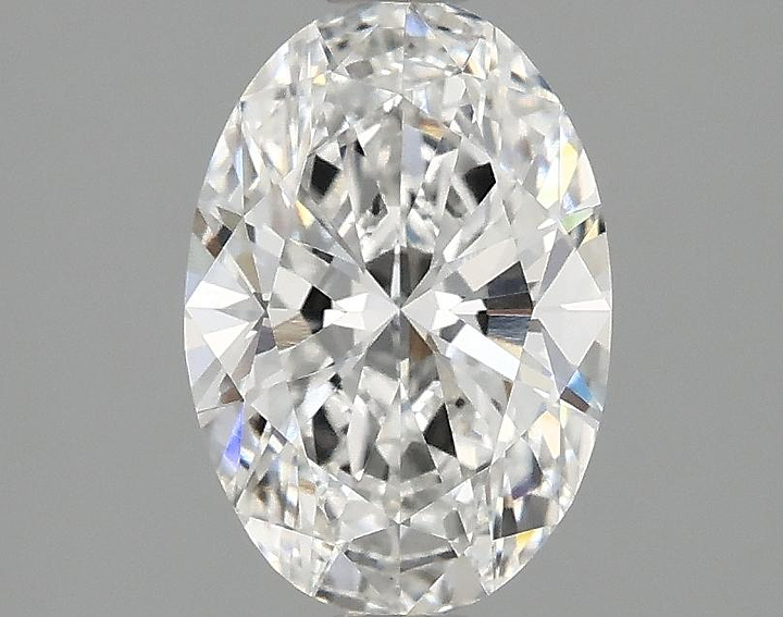 1.52 Carat Oval Shaped Ideal Cut VVS2 IGI Certified Lab Grown Diamond