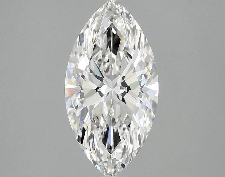 1.53 Carat Marquise Shaped Ideal Cut VS2 IGI Certified Lab Grown Diamond