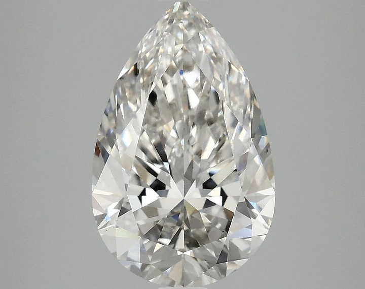 3.01 Carat Pear Shaped Ideal Cut VS1 IGI Certified Lab Grown Diamond