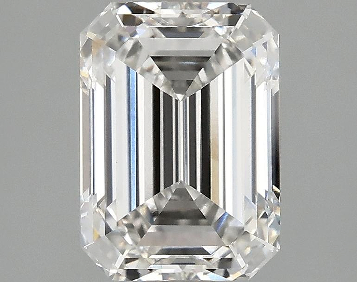 2.11 Carat Emerald Shaped Excellent Cut VVS2 IGI Certified Lab Grown Diamond