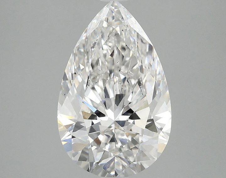 3.0 Carat Pear Shaped Ideal Cut VS2 IGI Certified Lab Grown Diamond