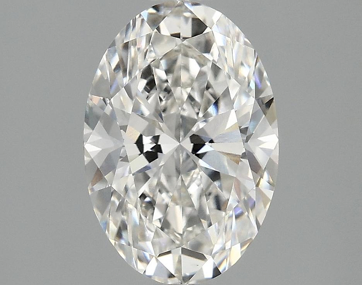 1.55 Carat Oval Shaped Ideal Cut VVS2 IGI Certified Lab Grown Diamond