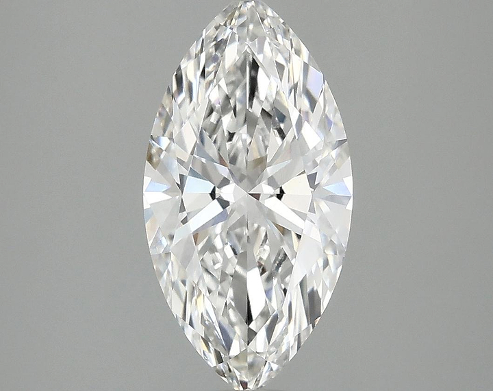 2.01 Carat Marquise Shaped Ideal Cut VVS2 IGI Certified Lab Grown Diamond