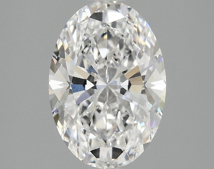 2.03 Carat Oval Shaped Ideal Cut VVS2 IGI Certified Lab Grown Diamond