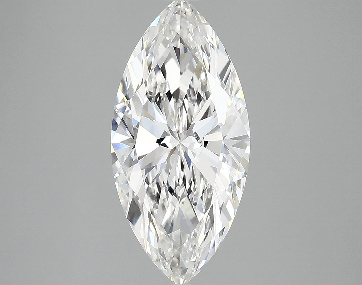 3.01 Carat Marquise Shaped Excellent Cut VVS2 IGI Certified Lab Grown Diamond