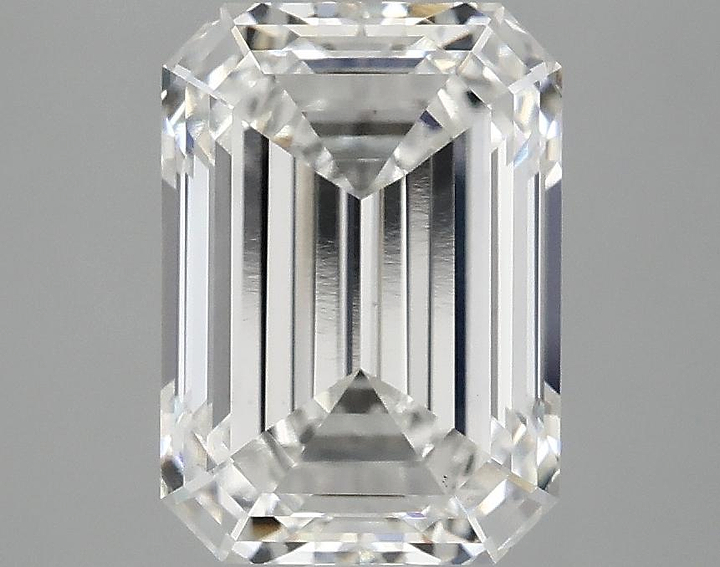 3.09 Carat Emerald Shaped Ideal Cut VS1 IGI Certified Lab Grown Diamond