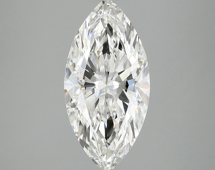 2.54 Carat Marquise Shaped Excellent Cut VS1 IGI Certified Lab Grown Diamond