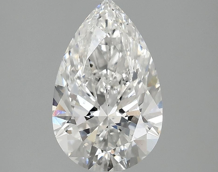 2.07 Carat Pear Shaped Ideal Cut VS1 IGI Certified Lab Grown Diamond