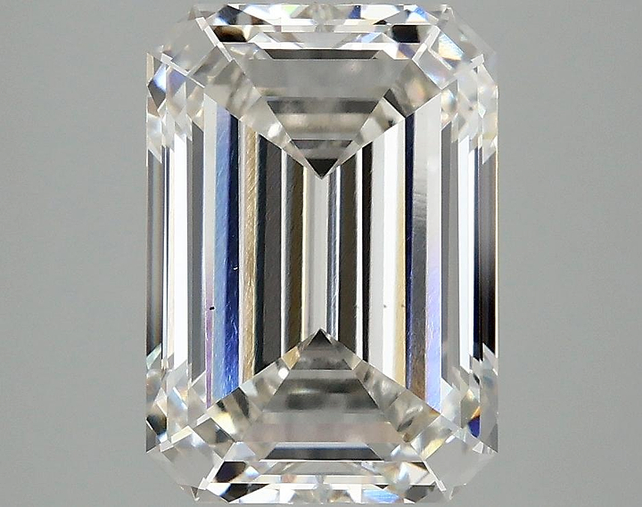 4.05 Carat Emerald Shaped Ideal Cut VS1 IGI Certified Lab Grown Diamond