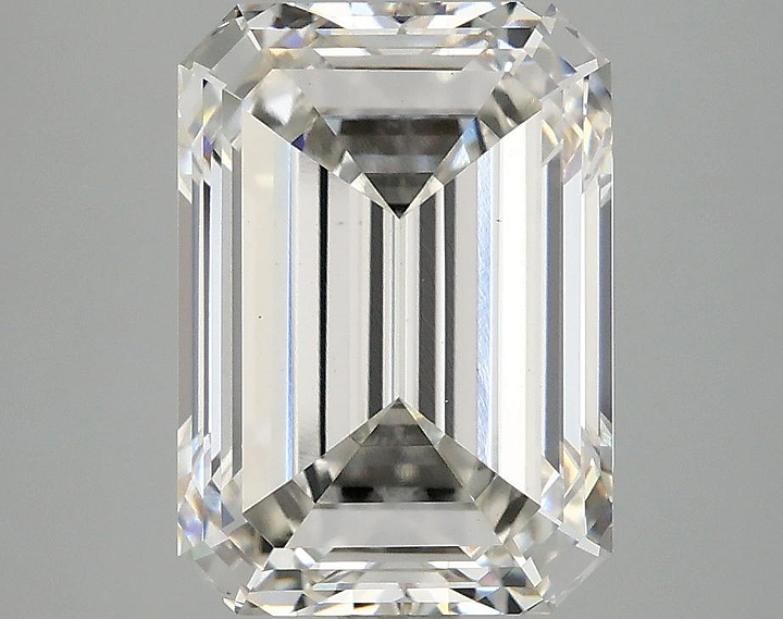 4.1 Carat Emerald Shaped Ideal Cut VS1 IGI Certified Lab Grown Diamond