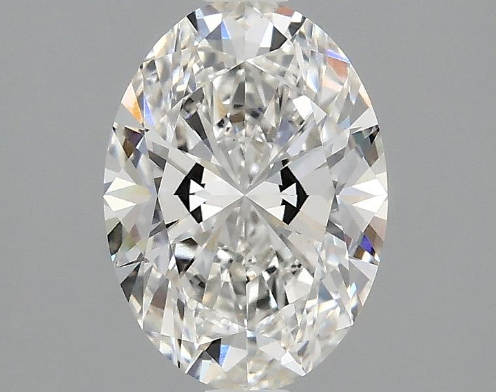 1.47 Carat Oval Shaped Ideal Cut VVS2 IGI Certified Lab Grown Diamond