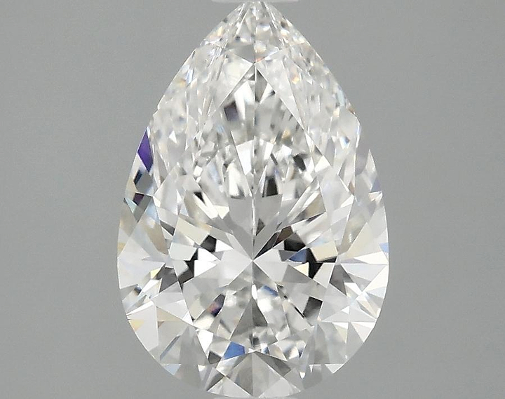 2.03 Carat Pear Shaped Excellent Cut VVS2 IGI Certified Lab Grown Diamond