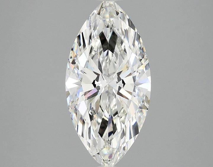 2.04 Carat Marquise Shaped Ideal Cut VVS2 IGI Certified Lab Grown Diamond