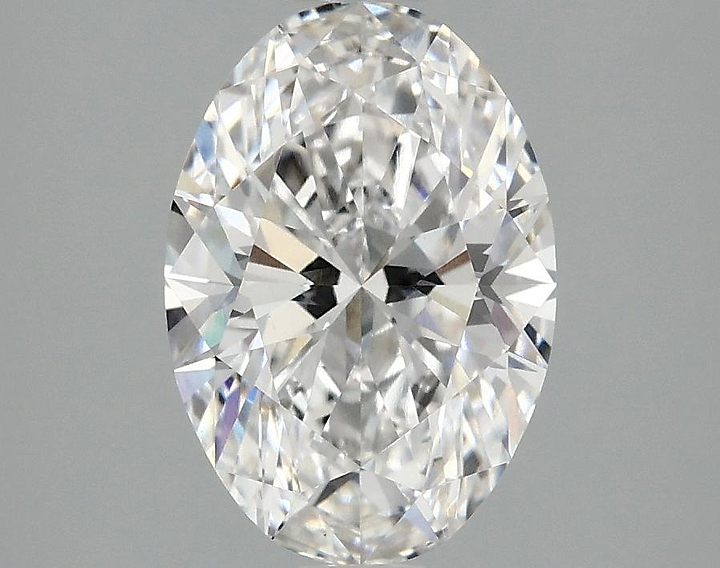 2.09 Carat Oval Shaped Ideal Cut VVS2 IGI Certified Lab Grown Diamond