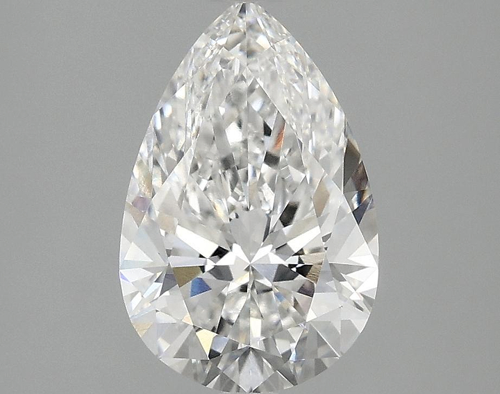 2.06 Carat Pear Shaped Excellent Cut VVS2 IGI Certified Lab Grown Diamond