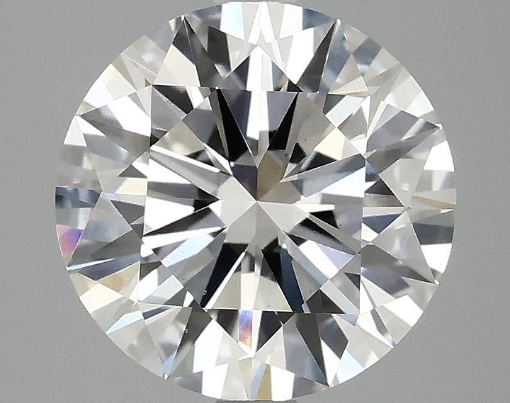 2.95 Carat Round Shaped Ideal Cut VS2 IGI Certified Lab Grown Diamond