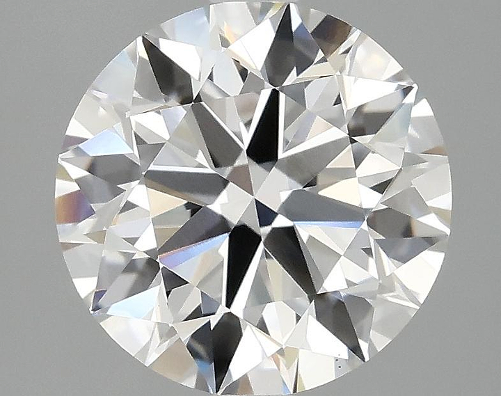 3.09 Carat Round Shaped Ideal Cut VS1 IGI Certified Lab Grown Diamond