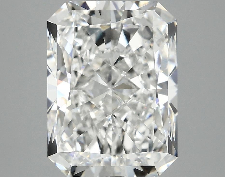 4.08 Carat Radiant Shaped Excellent Cut VVS2 IGI Certified Lab Grown Diamond