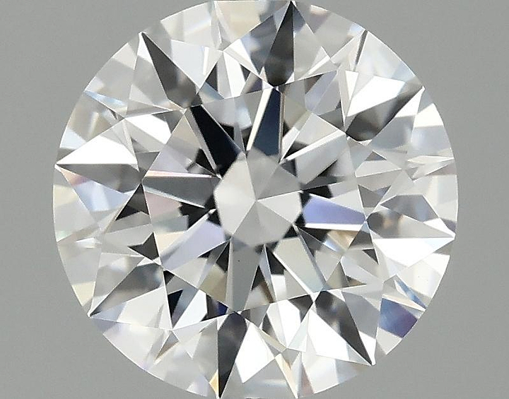 1.98 Carat Round Shaped Ideal Cut VVS2 IGI Certified Lab Grown Diamond