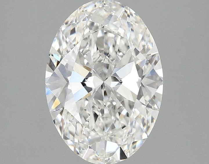 2.09 Carat Oval Shaped Ideal Cut VVS2 IGI Certified Lab Grown Diamond