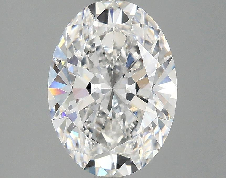 2.08 Carat Oval Shaped Ideal Cut VVS2 IGI Certified Lab Grown Diamond