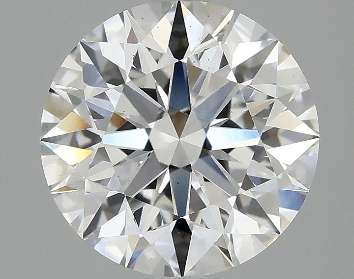 3.06 Carat Round Shaped Excellent Cut VS2 IGI Certified Lab Grown Diamond