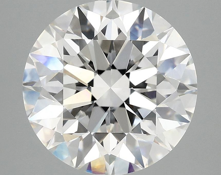 4.09 Carat Round Shaped Excellent Cut VVS2 IGI Certified Lab Grown Diamond