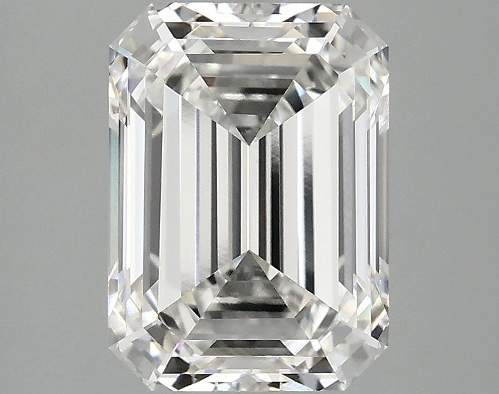 3.07 Carat Emerald Shaped Excellent Cut VS1 IGI Certified Lab Grown Diamond