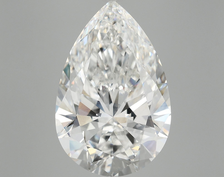 10.25 Carat Pear Shaped Excellent Cut VVS2 IGI Certified Lab Grown Diamond