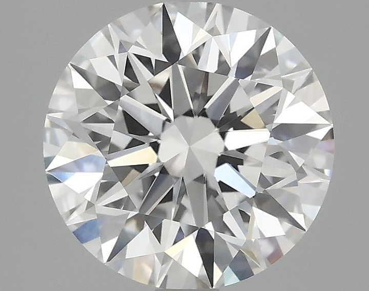 2.91 Carat Round Shaped Excellent Cut VVS2 IGI Certified Lab Grown Diamond